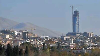 The Grand Millennium Sulaimaniyah hotel, due to open towards the end of the year. Mariwan Salihi for The National