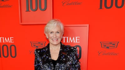 Glenn Close arrives on the red carpet for the Time 100 Gala at the Lincoln Center in New York on April 23, 2019. Reuters