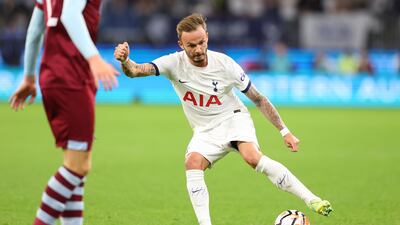 Tottenham's summer signing James Maddison. Getty