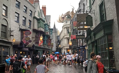 The climate-controlled Harry Potter expansion will be set indoors. Getty Images
