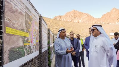Saeed Al Tayer, managing director and chief executive of Dewa, has announced the start of building work