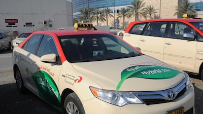 Provided updated photo of the new RTA Hybrid taxis in Dubai. Courtesy RTA