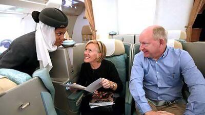 Etihad's passenger revenues increased 19 per cent to $900 million in the first quarter. Stephen Lock / The National