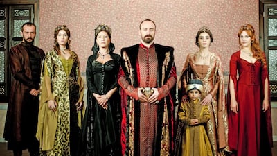 Hareem Al Sultan follows the story of the monarch Suleiman and his marriage to Roxelana, a slave. AFP