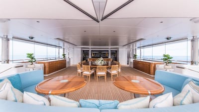 A superyacht is defined as any yacht more than 24m in length. The Nirvana is over three times that length at 88.5m.