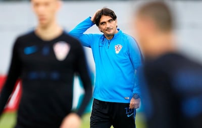 Zlatko Dalic's side defeated Denmark on penalties to reach the quarter-finals. EPA/