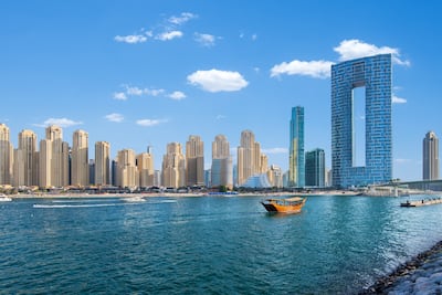 Address Beach Resort is on the last plot of land on The Walk, JBR. Photo: Emaar