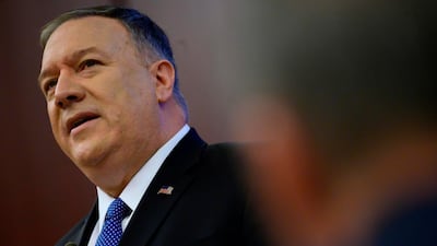 US Secretary of State Mike Pompeo has served in many capacities throughout the negotiations, most notably acting as the US spokesman, delivering major updates about the US position to both the public and to Afghan officials. At the Munich Security Conference in February, Mr Pompeo held sideline meetings with key Afghan officials, including Mr Ghani and Mr Abdullah to discuss the negotiation process that appeared close to finalisation. Photo: AFP