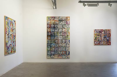 Part of Fadi Yazigi's No Title exhibition at Galerie Tanit. Fadi Yazig / Galerie Tanit Beyrouth/Munich