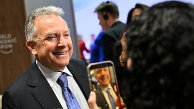 US special envoy Steve Witkoff at the WEF annual meeting. Reuters