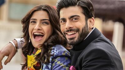 Sonam Kapoor and Fawad Khan in Khoobsurat. Courtesy UTV Motion Pictures