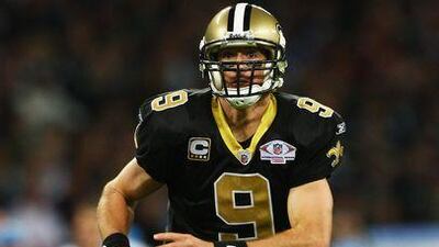 The New Orleans quarterback Drew Brees will be looking to put in another impressive display when his side take on the New York Jets today. Both sides have 100 per cent records going into the game.
