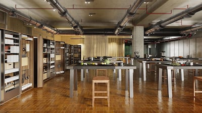 Ecole Ducasse's Abu Dhabi Studio in Al Hosn. Photo: Ecole Ducasse