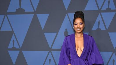 Keke Palmer in Christian Siriano at the 11th Annual Governors Awards gala hosted by the Academy of Motion Picture Arts and Sciences at the Dolby Theater in Hollywood on October 27, 2019. AFP