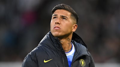 Enzo Fernandez could leave Chelsea and join Manchester City. Getty Images