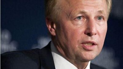 Bob Dudley, the chief executive of BP. Keystone, Laurent Gillieron / AP Photo