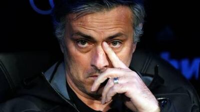 Despite a 4-3 aggregate defeat to Barcelona in the Copa del Rey quarter-final, Mourinho has led Real to a five-point lead over their bitter rivals at the top of the Primera Liga.