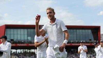 Stuart Broad spearheads England's excellent seam attack against India, alongside James Anderson.