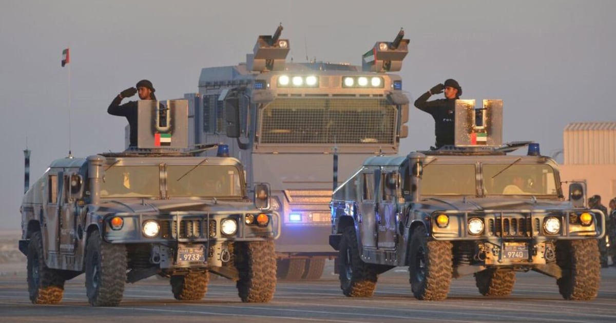 Photo: The National The UAE Armed Forces take part in Arabian Gulf Security 1, a joint security exercise organised by the GCC. Wam