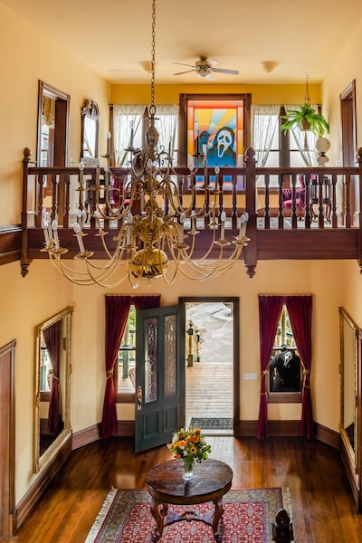 The 'Scream' house in California, which featured in the first instalment of the horror-comedy franchise is now available for rent, and includes middle-of-the-night phone calls from Ghostface himself. Photo: Airbnb