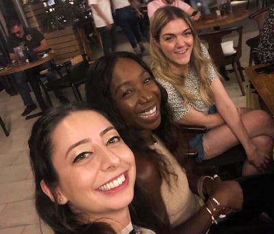 I first bonded with two of my dearest friends as we rode out the Covid-19 pandemic together in the UAE. Hayley Kadrou / The National