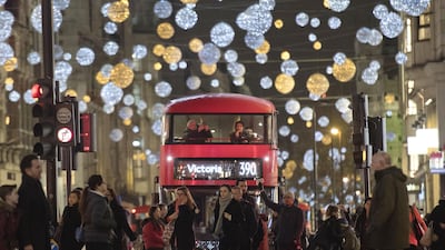 The O2 online disruption affected bus and bike passengers in London last week. AFP