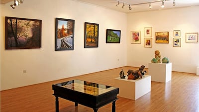 Amoromnia exhibition at Dubai International Art Centre this week. (Courtesy: DIAC)