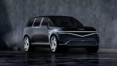 The Genesis GV90 is based on the Neolun concept car. Photo: Genesis