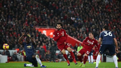 16/12/18 Liverpool 3 Manchester United 1. Getty
