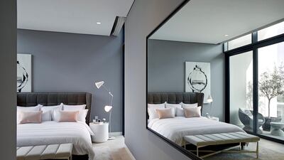 The property comes with six bedrooms. Courtesy Hillside.ae