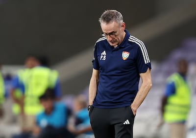 UAE manager Paulo Bento is aiming to get the World Cup qualifying campaign back on track. Chris Whiteoak / The National