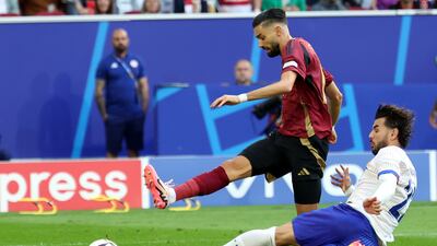 Belgium found some space down his left-flank on occasions but some of his recovery tackles were first class. One on Carrasco after 60 minutes was celebrated like a goal. EPA