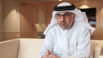 Aref Al Awani, secretary general of Abu Dhabi Sports Council and chairmain of Local Organising Committee for the 2019 UAE Tour. Victor Besa / The National