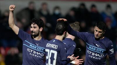 Ilkay Gundogan - 7, Gave the ball away cheaply a few times, but helped to break the lines on a regular basis and caught the goalkeeper out with a free kick that bent around the wall. Had a nice shot denied by Ward. AP