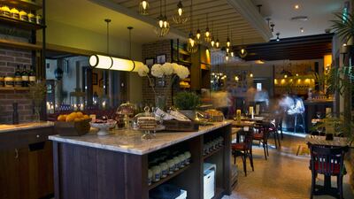 Cafe Rouge, Madinat Jumeirah, Dubai. Courtesy of Cafe Rouge