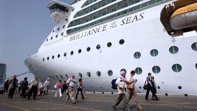 Dubai’s Department of Tourism and Commerce Marketing expects at least 1 million cruise tourists a year by 2020. Stephen Lock / The National