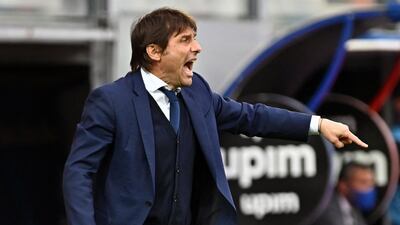 Inter Milan manager Antonio Conte. AFP