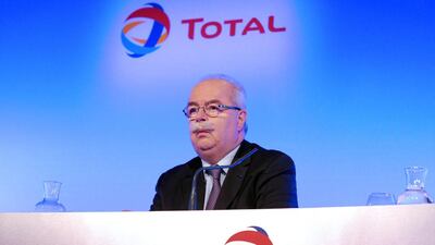 The chief executive of French oil group Total, Christophe de Margerie. He was killed in a plane crash at a Moscow airport. Eric Piermont / AFP