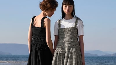 Uniqlo teams up with Danish designer Cecelie Bahnsen for a collection that lands on May 28. Photo: Uniqlo