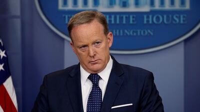 Sean Spicer has stepped down (REUTERS/Jonathan Ernst)