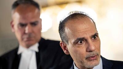 Palestinian diplomat Ammar Hijazi at a separate International Court of Justice hearing into Israel’s legal obligation to enable aid into Gaza. AFP