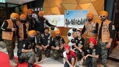 Members of the motorcycle club.