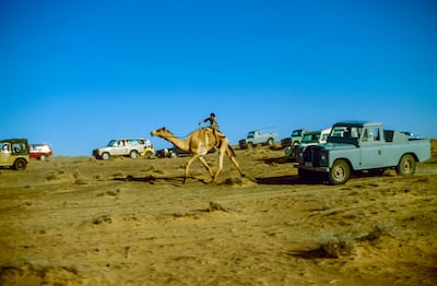 The Land Rover was once the dominant pick-up truck across the UAE landscape. Alamy