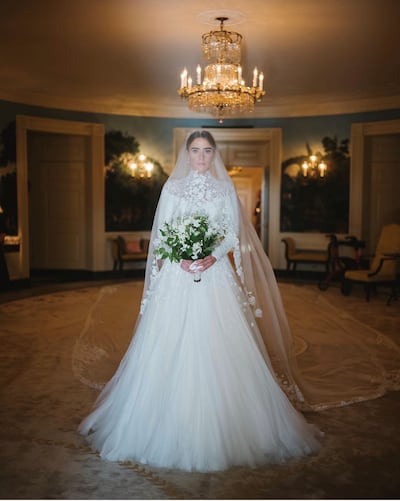 Naomi Biden's wedding at the White House. Photo: Corbin Gurkin