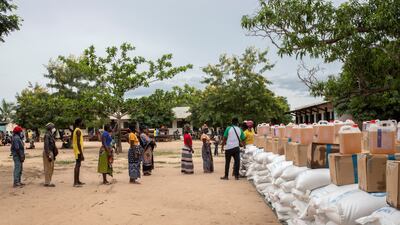 Almost two million people face food shortages due to the security problem in the region.