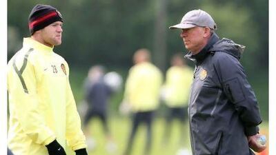 Sir Alex Ferguson, right, has given Wayne Rooney and his teammates a bit of grandfatherly advice this week - turn off your computers and Blackberries and pick up a good book instead.