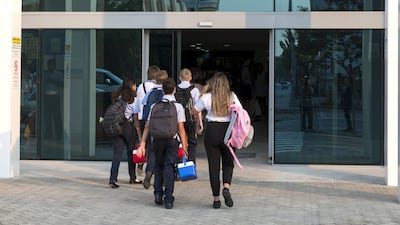 Parents and experts have welcomed the introduction of more affordable schools aimed at middle-earners in Abu Dhabi. Navin Khianey/The National