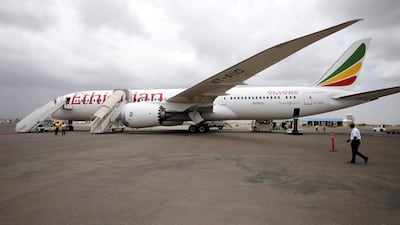 An Ethiopian Airlines plane in Eritrea. A stake in the carrier may be offered to foreign investors. Reuters