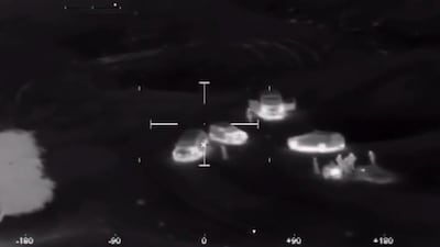 Dubai Police launched a search operation via helicopter and soon located the stranded motorist in the desert. Dubai Police screengrab