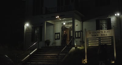 The eeriness in Widow's Bay is made lighter by a hilarious cast. Photo: Apple TV
